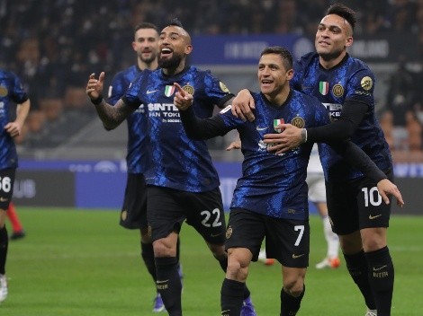 Horario: el Inter de Sánchez y Vidal recibe al Venezia por la Serie A