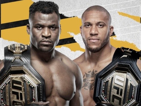 Horario: Ngannou pone en juego el título Pesado ante Ciryl Gane en UFC 270