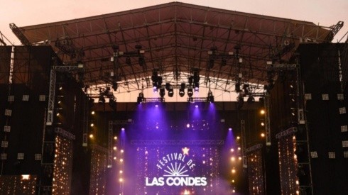 Escenario del "Festival de Las Condes 2022"