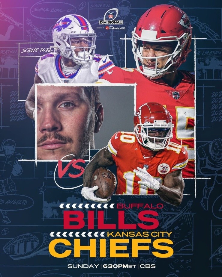 Los Bills y los Chiefs animarán uno de los partidazos por la ronda divisional de los playoffs. (Foto: NFL)