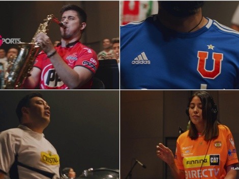 Llegó "La Banda del Fútbol" en el reinicio del torneo chileno
