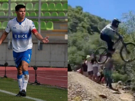 Gato Silva le hace a todo: Se luce en competencia de mountain bike