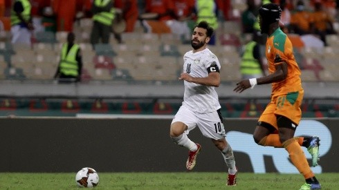 Mohamed Salah cobró el penal decisivo y puso a Egipto en cuartos de final.