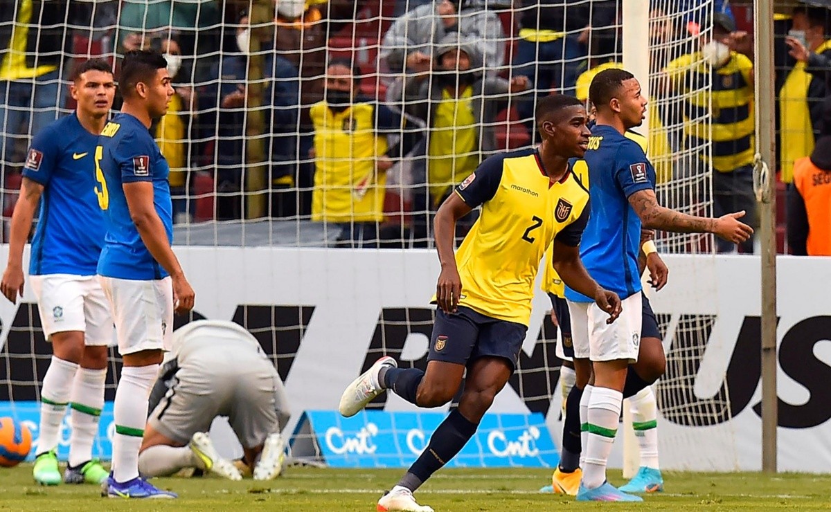 Ecuador vs Brasil Ecuador consigue un punto de oro ante Brasil y se