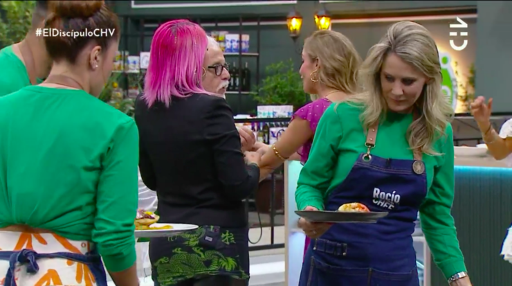 Ennio Carota y Dani Castro viven gracioso reencuentro n El Discípulo del Chef.(2)