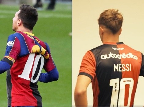 De apellido Messi, es el 10 de Newell's y va contra U de Conce