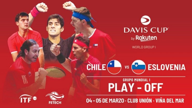 La Copa Davis vuelve a Chile después de cuatro años y las entradas están a la venta