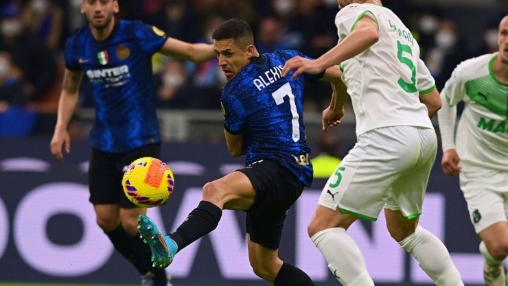 La prensa italiana le dio con todo a Alexis Sánchez tras la derrota de Inter ante Sassuolo por la Serie A