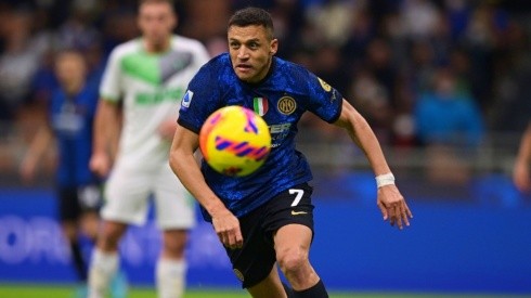 Alexis Sánchez jugó los 90 minutos de la sorpresiva derrota de Inter de Milán ante Sassuolo por la liga italiana