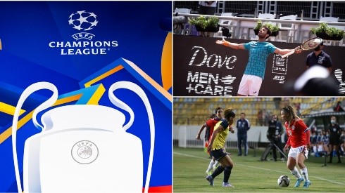 Champions League, amistoso de la Roja Femenina ante Ecuador y el Chile Open son parte de la Agenda RedGol.