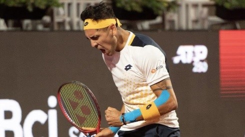 Alejandro Tabilo llegó a las semifinales del ATP 250 de Santiago.