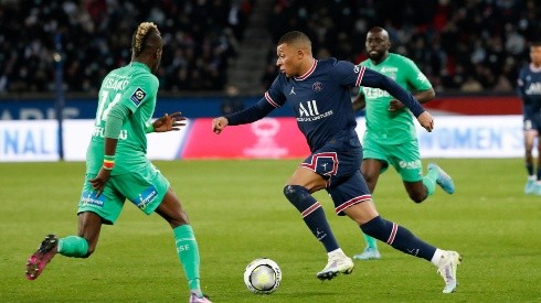 Kylian Mbappé marcó doblete este fin de semana ante Saint-Etienne.
