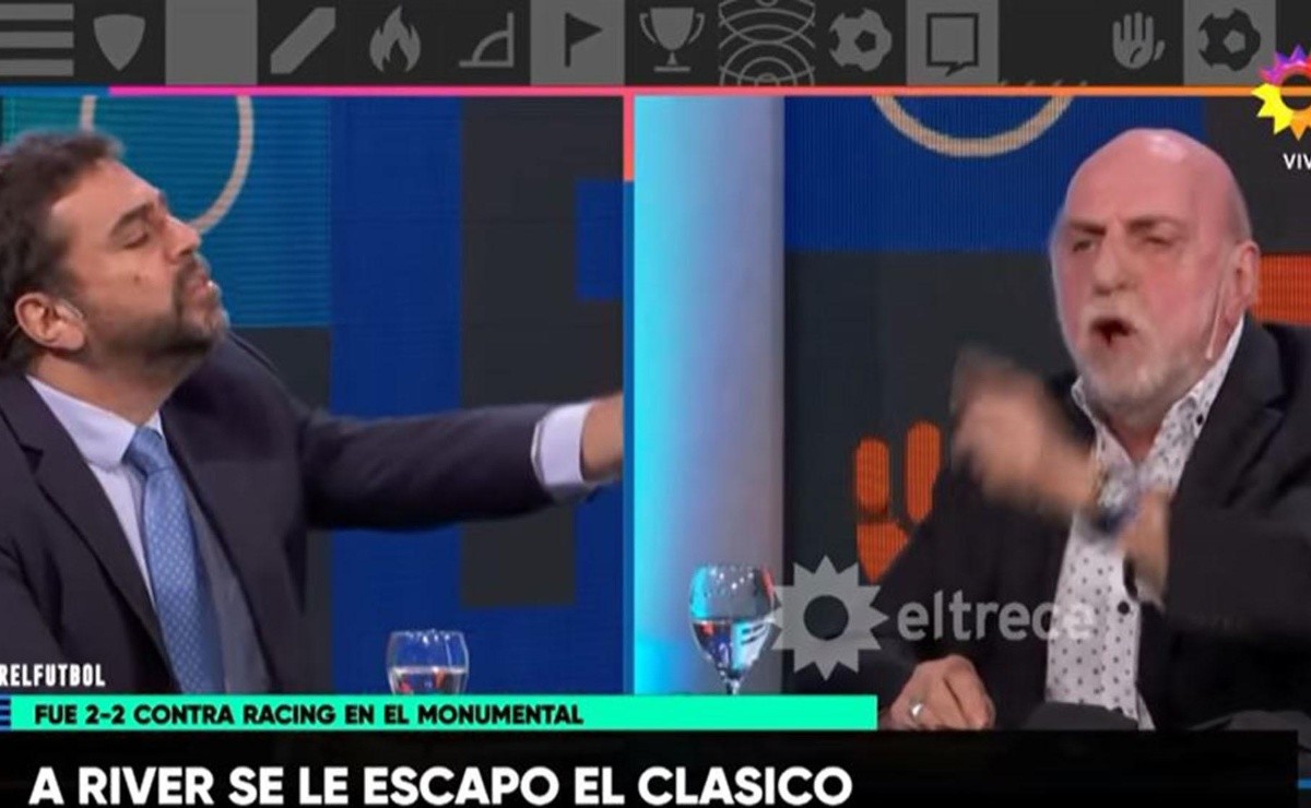 Escándalo por discusión sobre River Plate y Boca Juniors: Pagani trata de  trolo a Distasio en televisión