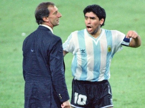 Bilardo se enteró de la muerte de Diego Maradona