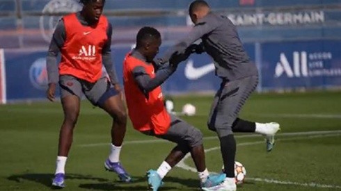 Gueye lesiona involuntariamente a Mbappé en el entrenamiento