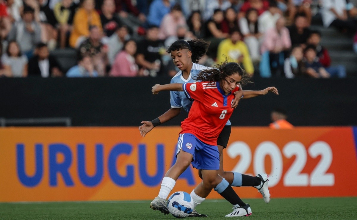 CONMEBOL Sub17 FEM 2022, Chile 1-1 Uruguay