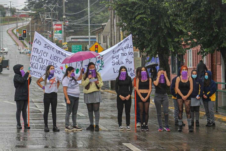Día Internacional de La Mujer 8M en Chile | Foto: Agencia Uno