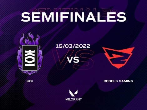 KOI enfrentará a Rebels Gaming en las semifinales de la Valorant Spain: Rising