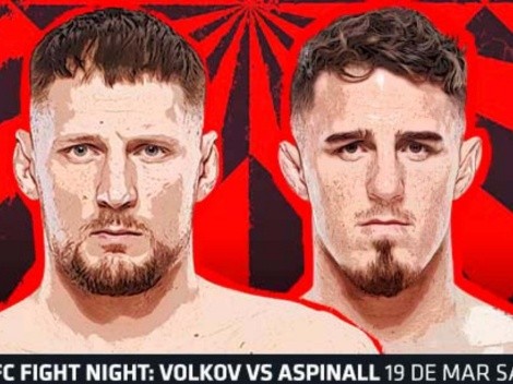 Volkov y Aspinall protagonizan una nueva edición de UFC Fight Night