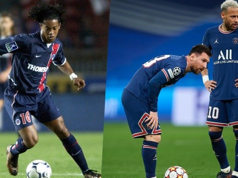 Ronaldinho respalda a Messi y Neymar tras pifias de los hinchas del PSG