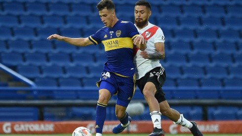 Paulo Díaz tendrá acción en el Superclásico de Argentina frente a los xeneizes.