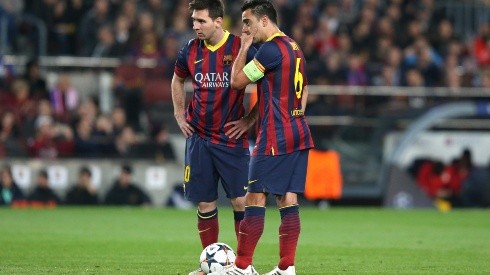 Xavi Hernández quisiera llegar a dirigir a Lionel Messi.