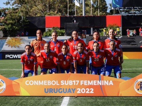 El último XI de la Roja Fem Sub 17 en el Sudamericano vs Paraguay