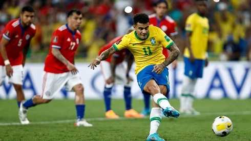 Coutinho marcó el tercer gol de Brasil