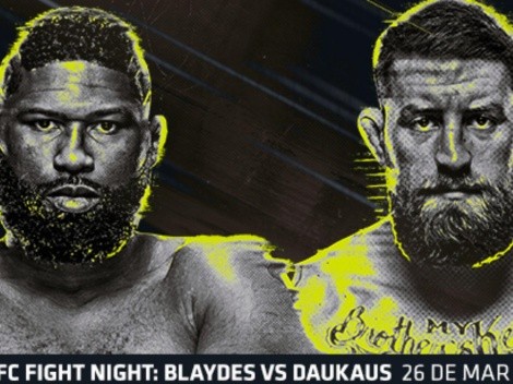 Blaydes y Daukaus animan el evento central de UFC Vegas 52