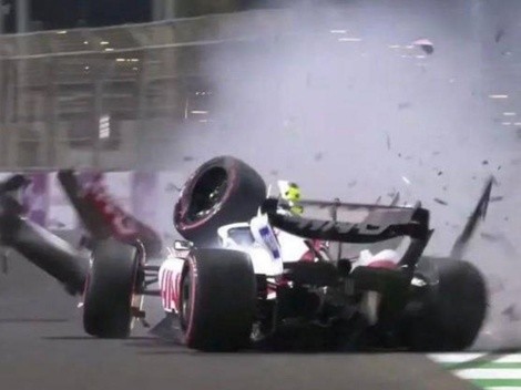 Schumacher sufre brutal accidente y se pierde el GP de Arabia Saudita