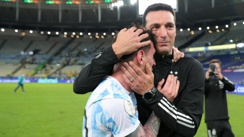 Messi y Scaloni en las Eliminatorias a Qatar 2022