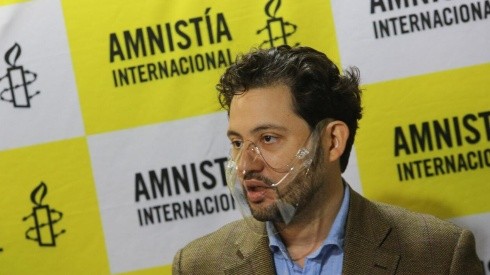 Rodrigo Bustos, director de Amnistía Internacional Chile.