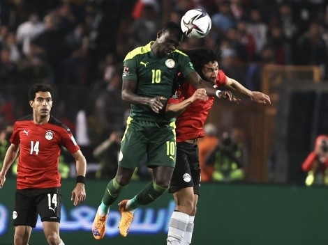 Mané le ganó a Salah en penales y Senegal clasificó a Qatar 2022