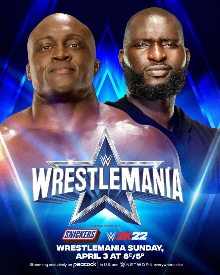 Bobby Lashley enfrentará a Omos en la segunda noche de WrestleMania. (Foto: WWE)