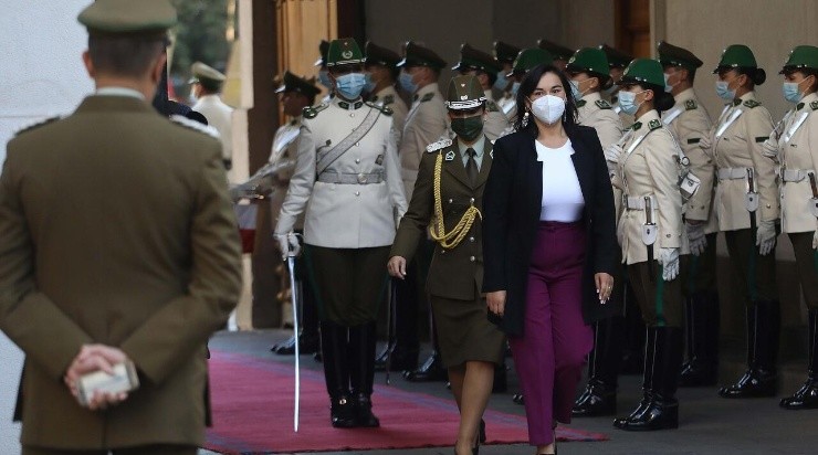 Izkia Siches es la vicepresidenta del país. (AGENCIA UNO).