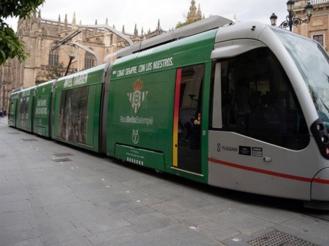 El tranvía de Sevilla, firme con el Betis de Pellegrini y Bravo