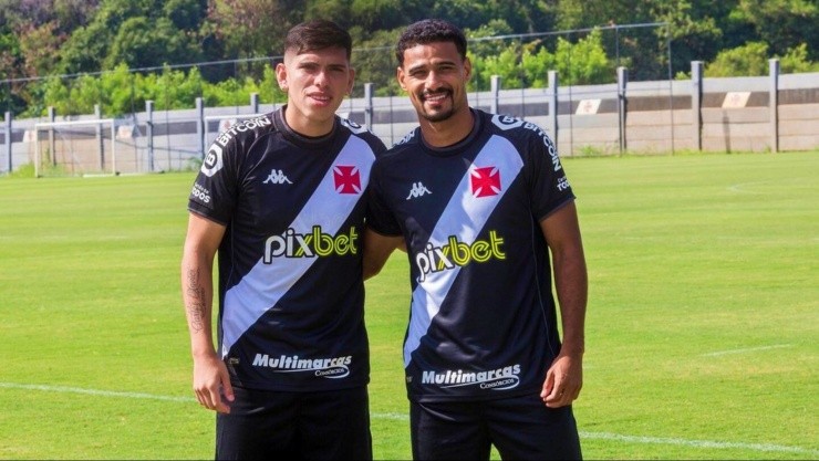 Carlos Palacios y Gabriel Dias fueron presentados oficialmente con la camiseta de Vasco da Gama