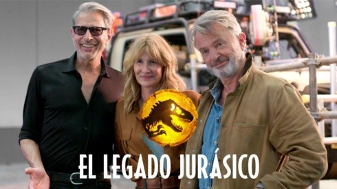 Jeff Goldblum, Laura Dern y Sam Neill retornan desde la saga original para aparecer con sus personajes en Jurassic World Dominion.