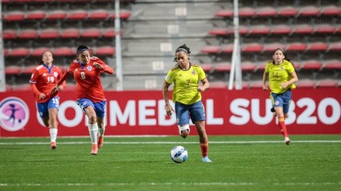 La Roja Fem Sub 20 cae vs Colombia y queda eliminada del Sudamericano
