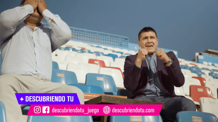 Celebra como lo hace Toby Vega tras ganar en uno de los juegos que tiene Descubriento Tu, junto a tu familia. (Foto: Captura TNT Sports).