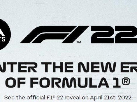 ¡Electronic Arts presentará el juego F1 2022!