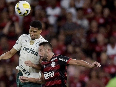 Pobre empate del Flamengo de Isla contra el Palmeiras de Kuscevic