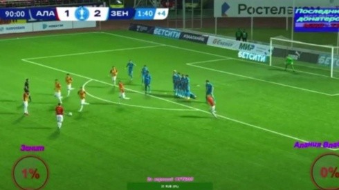 El Alania eliminó al Zenit en la Copa de Rusia