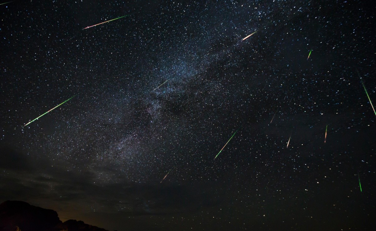 ¿A qué hora es la lluvia de estrellas hoy en Chile? Revisa estas