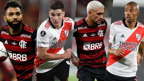 Gabigol, Julián Álvarez, Giorgian de Arrascaeta y Nicolás de la Cruz están entre los jugadores más valiosos de la Copa Libertadores 2022