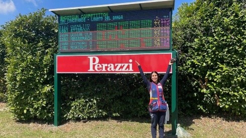 Locura: Fran Crovetto logra récord planetario en el Mundial de Tiro Skeet