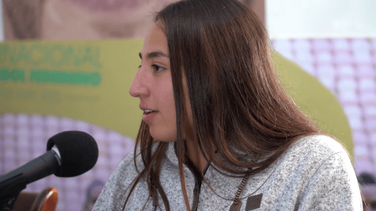 Antonia Canales, portera de Colo Colo, es la invitada de Primera Ronda, en RedGol FEM. (Foto: Captura).