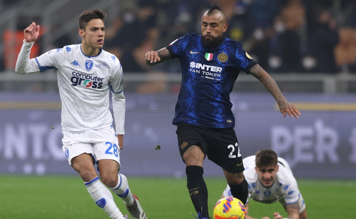 Inter vs Empoli |  Horario y dónde ver GRATIS EN DIRECTO ONLINE, STREAMING y por TV Sánchez y Vidal en Serie A