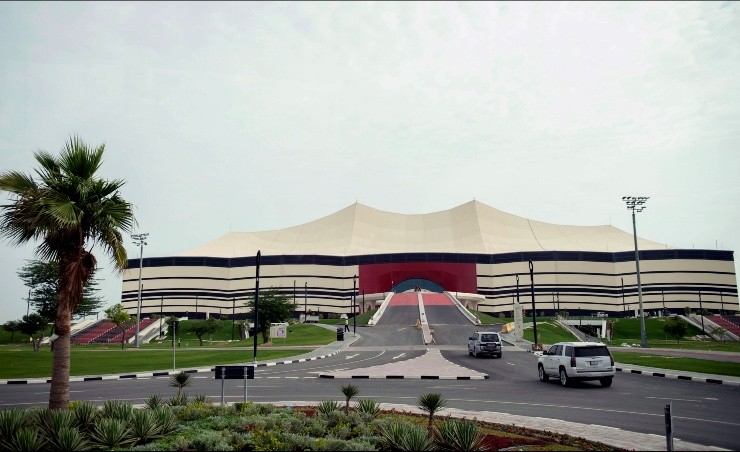 Vista del Estadio Al Bayt de la ciudad de Jor. (Foto: Getty)