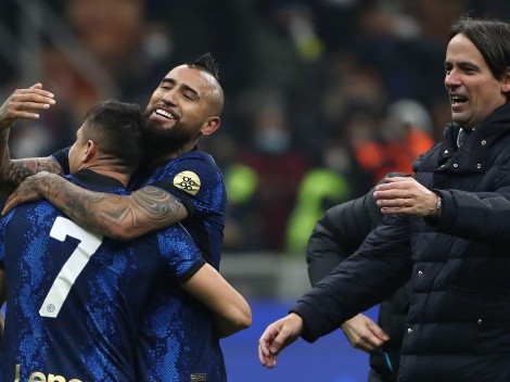 Inzaghi respalda a Alexis y Vidal tras ganar la Copa Italia